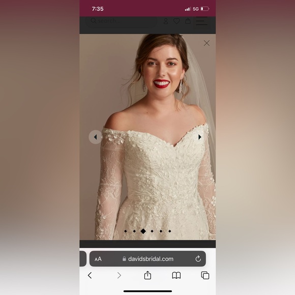Oleg Cassini | Dresses | Oleg Cassinileafy Applique Lace Off The